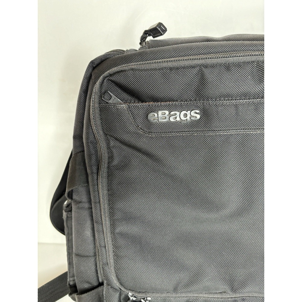 eBags Black Carryon Luggage Travel Laptop Bag Shoulder Strap Handle - Picture 4 of 11